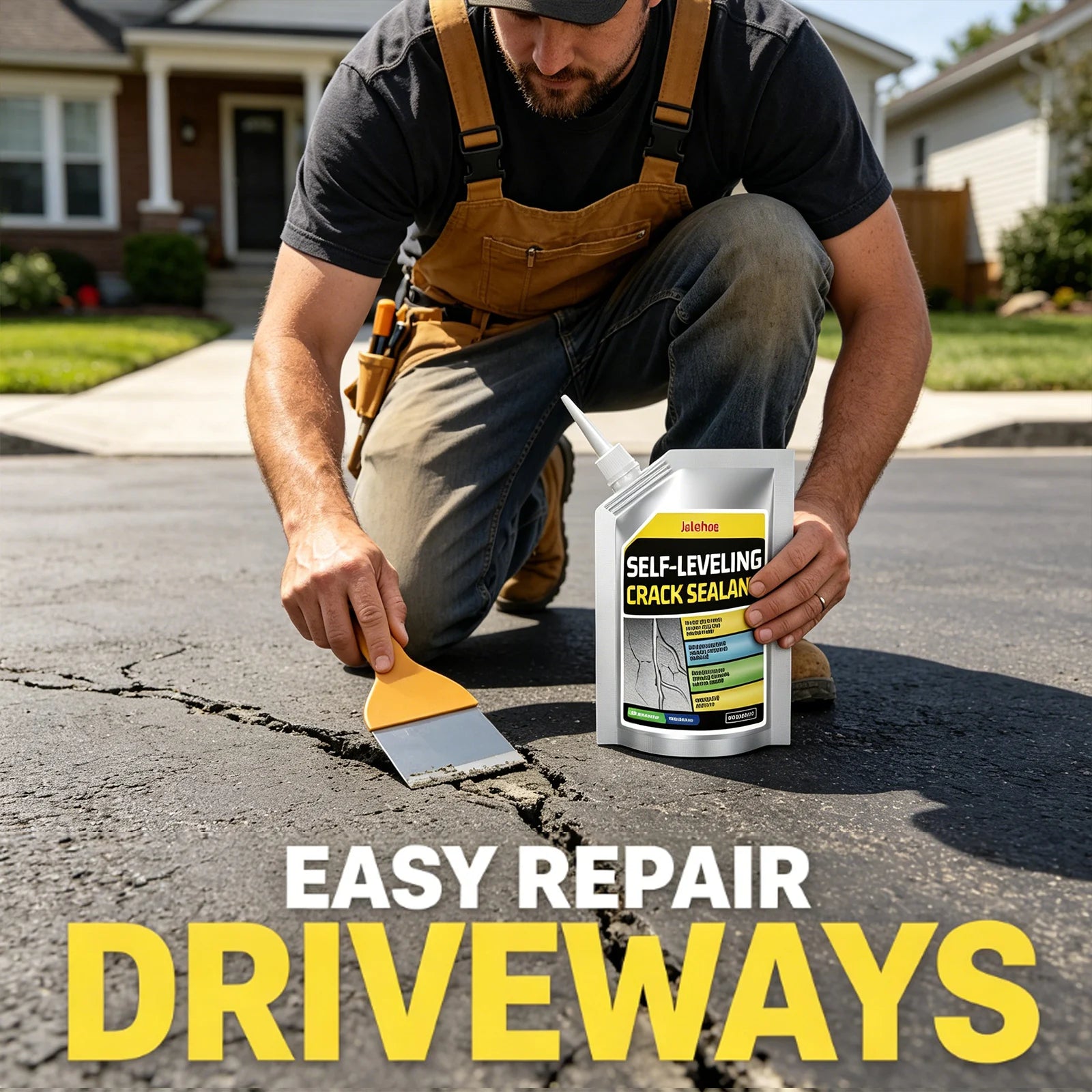 Self-Leveling Crack Sealant