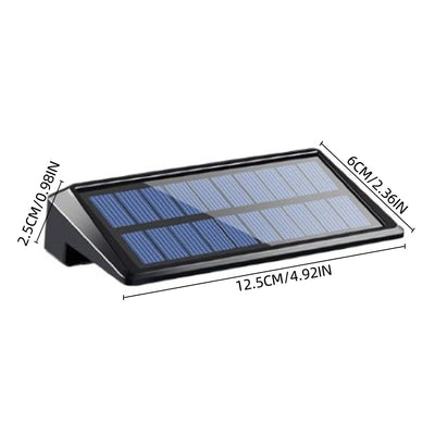2 Pack Solar Wall Lights – 4 LED Outdoor