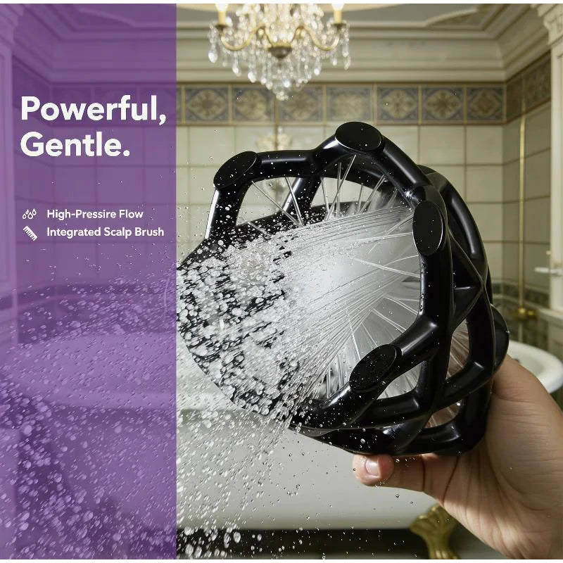 3D Printed High-Pressure Woven Cage Showerhead