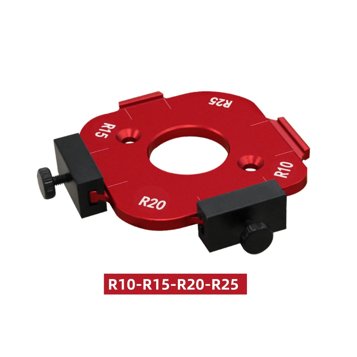 Aluminum Corner Radius Template Set (R10–R50)