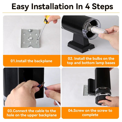 LED Outdoor Wall Lights E27