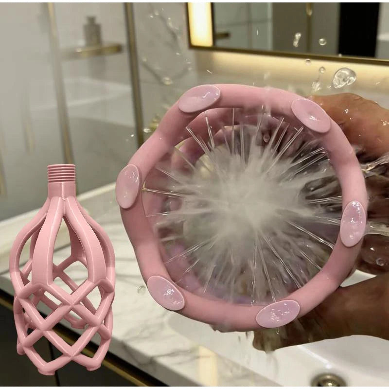 3D Printed High-Pressure Woven Cage Showerhead