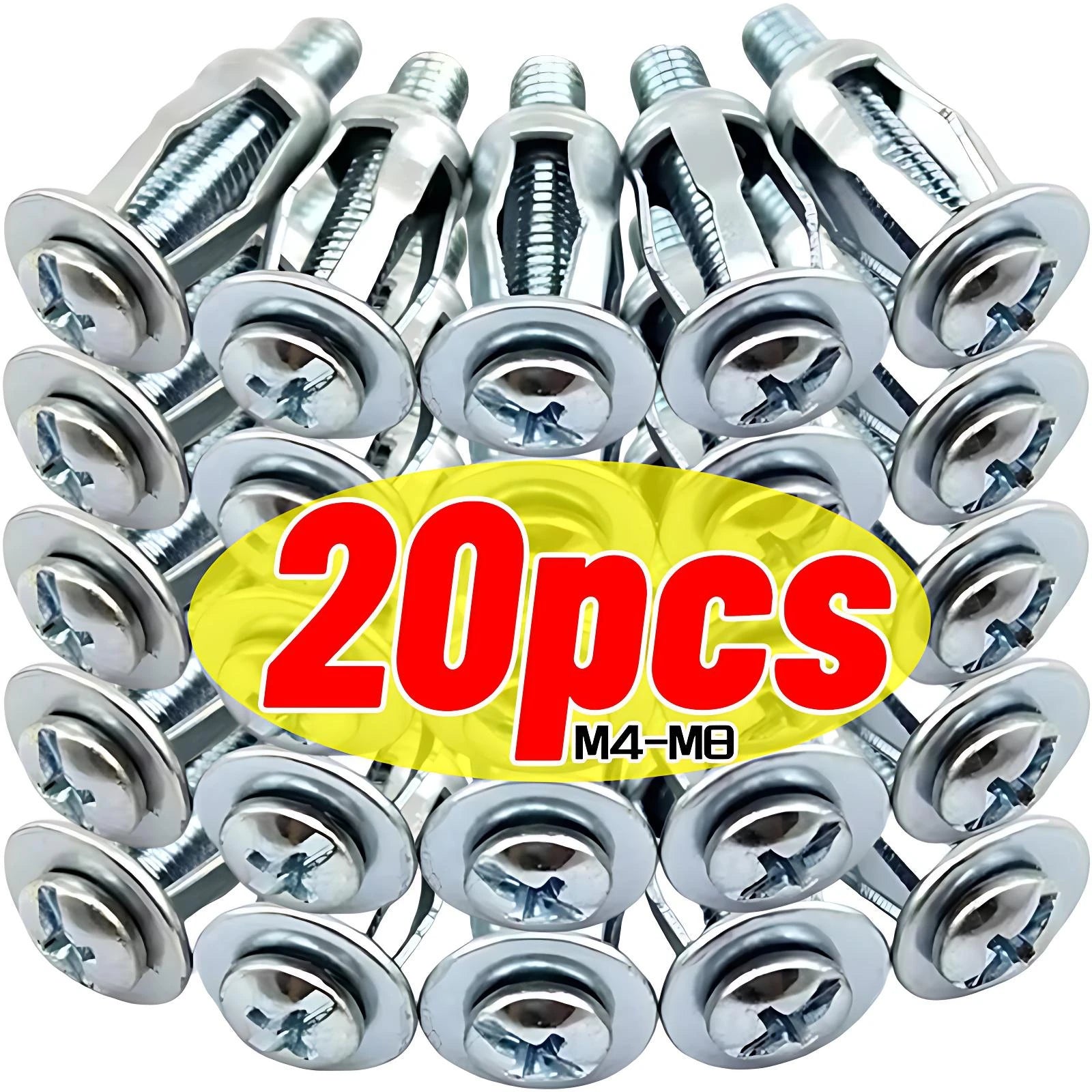Petal Nut License Plate Fasteners – M4/M5/M6