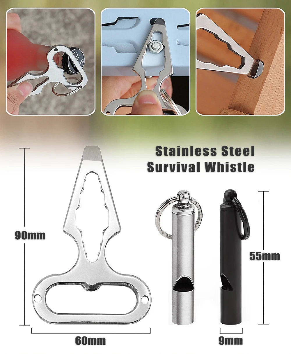 Multifunction Emergency Wrench & Window Breaker Tool