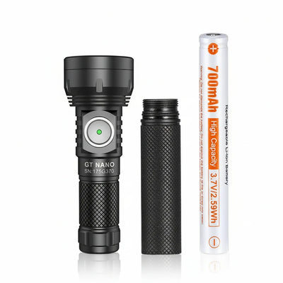 USB-C Rechargeable Long-Range Micro Flashlight (700 Lumens)