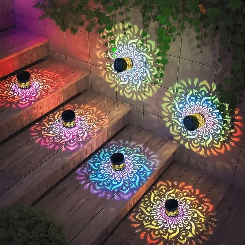 7-Color Solar Datura Flower Lights