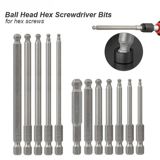 Ball End Hex Bit Set