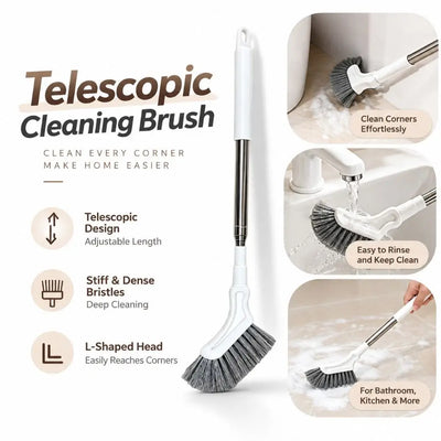 Extendable Crevice Cleaning Brush – Long Handle Gap Cleaner