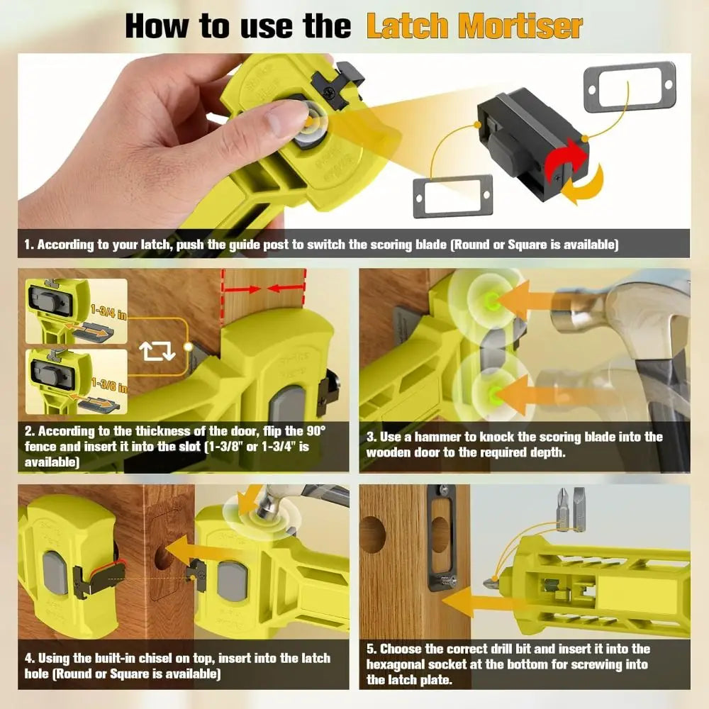Door Lock Installation Kit