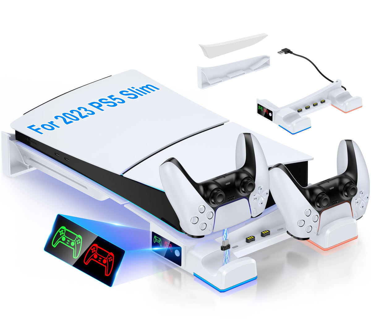 Horizontal Stand with RGB Light