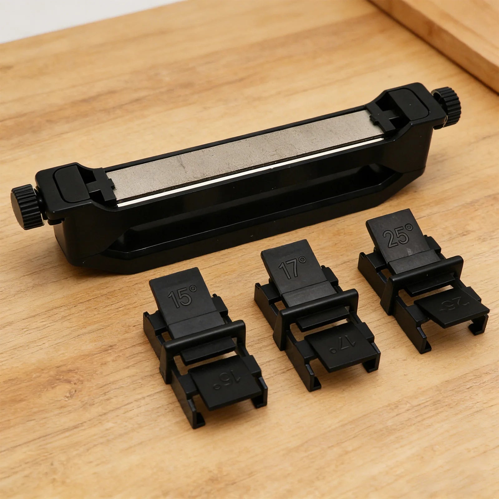 Knife Sharpener with Angles Guides