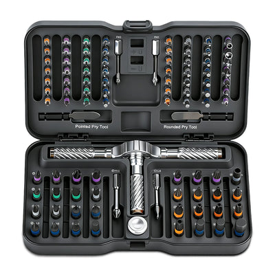 100-in-1 Precision Magnetic Ratchet Screwdriver Set