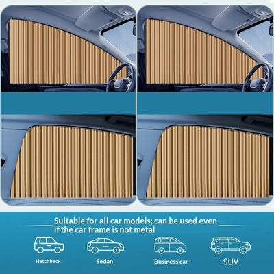 Foldable Car Side Window Sun Shades (2/4 PCS)