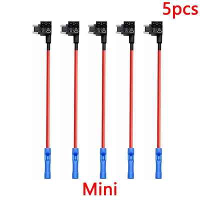 Automotive Add-a-Circuit Fuse Tap Adapters (5/10-Pack)