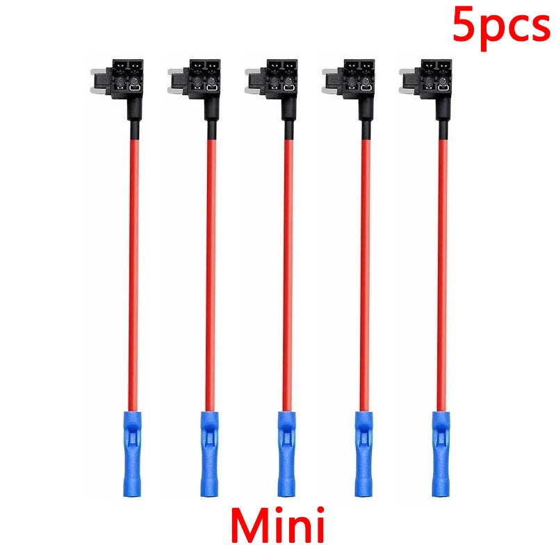 Automotive Add-a-Circuit Fuse Tap Adapters (5/10-Pack)