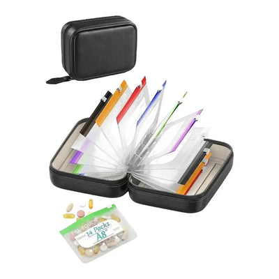 Waterproof Pill Organizer Pouch Set