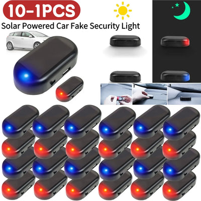 Solar Car Security Warning Light