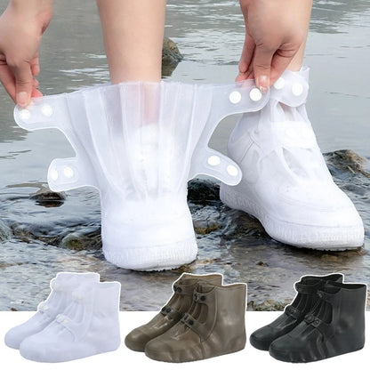 Waterproof Rain Shoe Covers for Men & Women