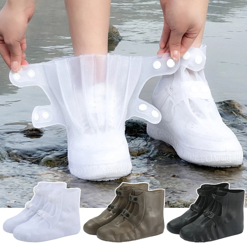 Waterproof Rain Shoe Covers for Men & Women