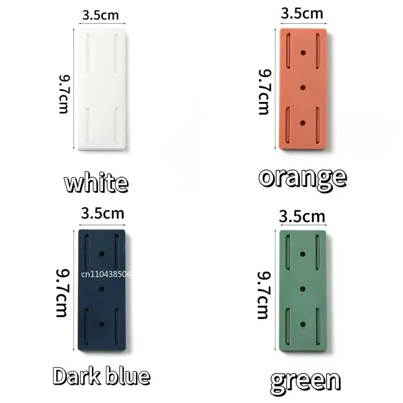Self-Adhesive Wall Mount Power Strip Holder