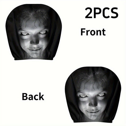 Halloween Car Seat Headrest Cover