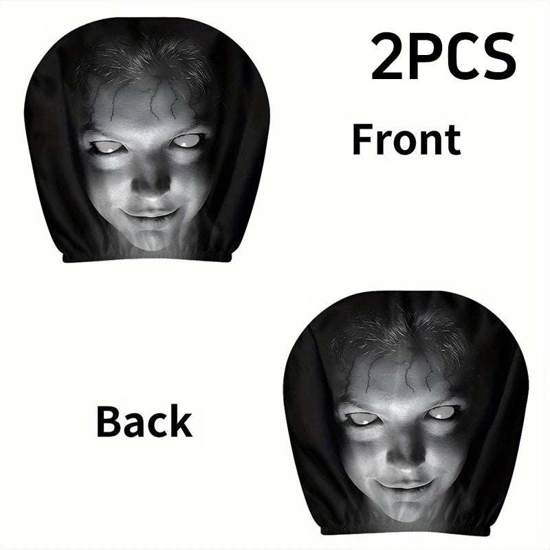 Halloween Car Seat Headrest Cover