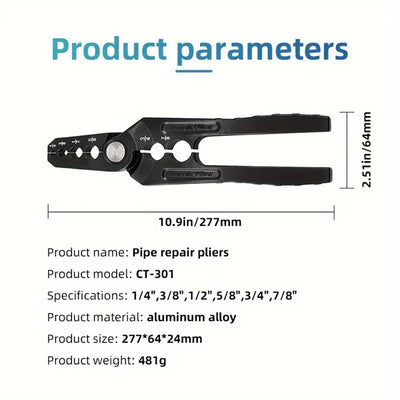 Manual Copper Tube Repair Pliers Set