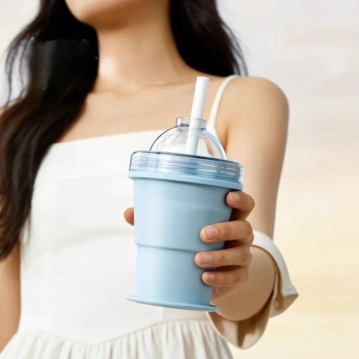 2-in-1 Ice Ball Water Bottle & Mold
