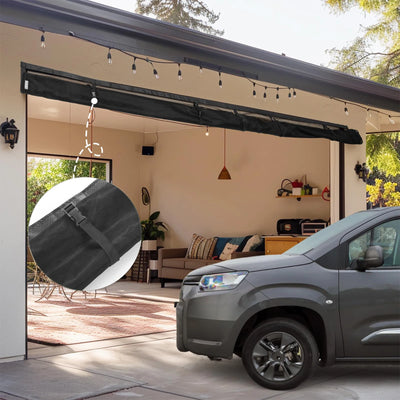 Magnetic Garage Screen Door for 2-Car Garage