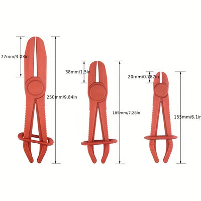 3PCS Nylon Hose Clamp Pliers Set