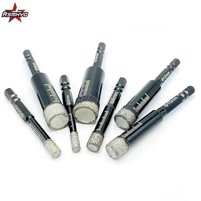 Vacuum Brazed Diamond Dry Drill Bit (New)