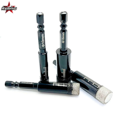 Vacuum Brazed Diamond Dry Drill Bit (New)