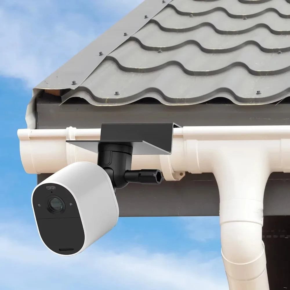 Metal Rain Gutter Security Camera Mount