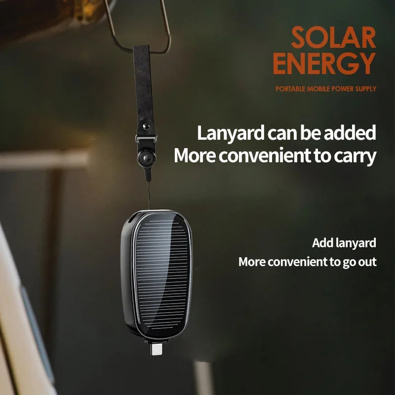SolarKey Mini Power Bank 1200mAh