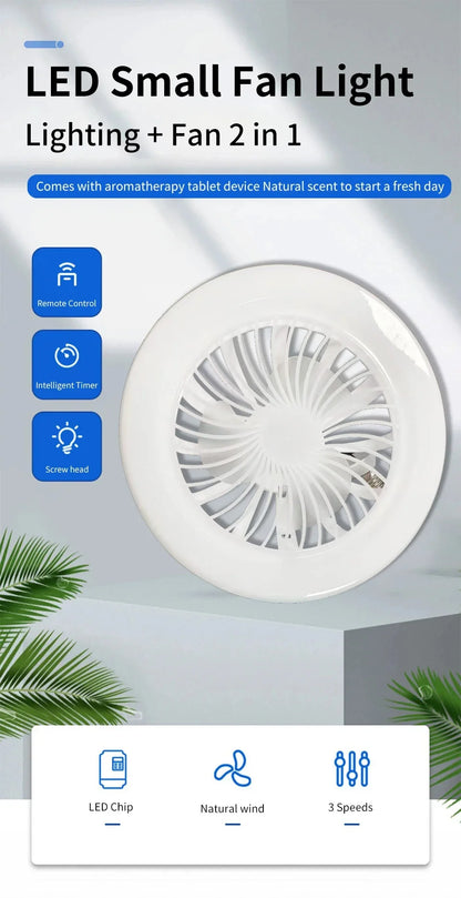 LED Ceiling Fan Light - 19cm