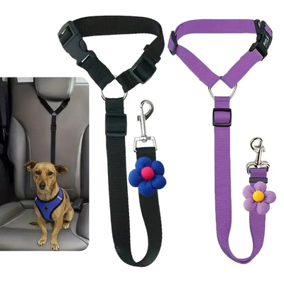 Adjustable Pet Car Seat Belt (T)