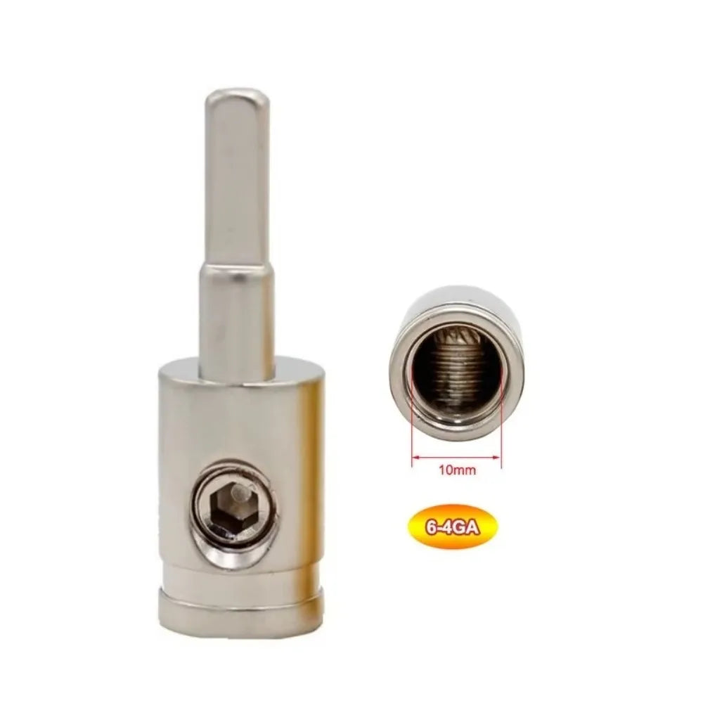Pure Copper Car Audio Wire Input Adapters (0GA/4GA/8GA)