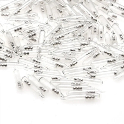 Fishing Glass Rattle Tubes Set – 100PCS