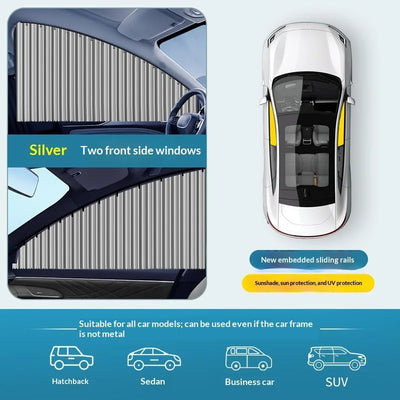 Foldable Car Side Window Sun Shades (2/4 PCS)