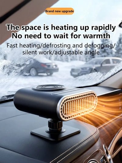 Calefactor y ventilador descongelador portátil para coche ThinkPlus 12V