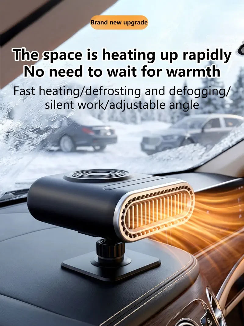 Calefactor y ventilador descongelador portátil para coche ThinkPlus 12V