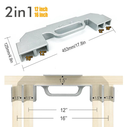 Framing Stud Layout Tool & Column Frame Fixture
