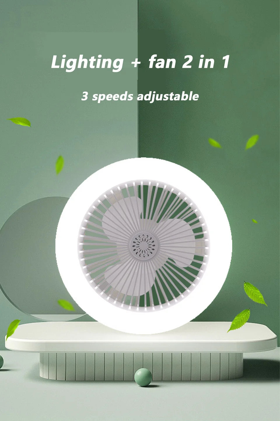 LED Ceiling Fan Light - 19cm