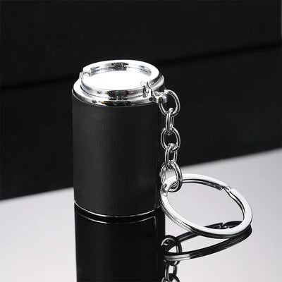 Metal Coin Holder Keychain