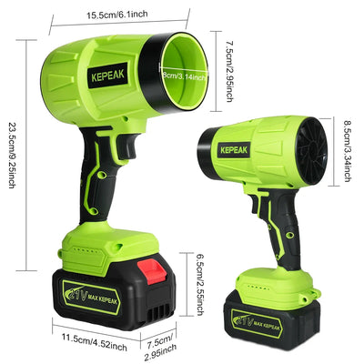 Cordless Turbo Air Blower 21V – High-Speed 180,000 RPM