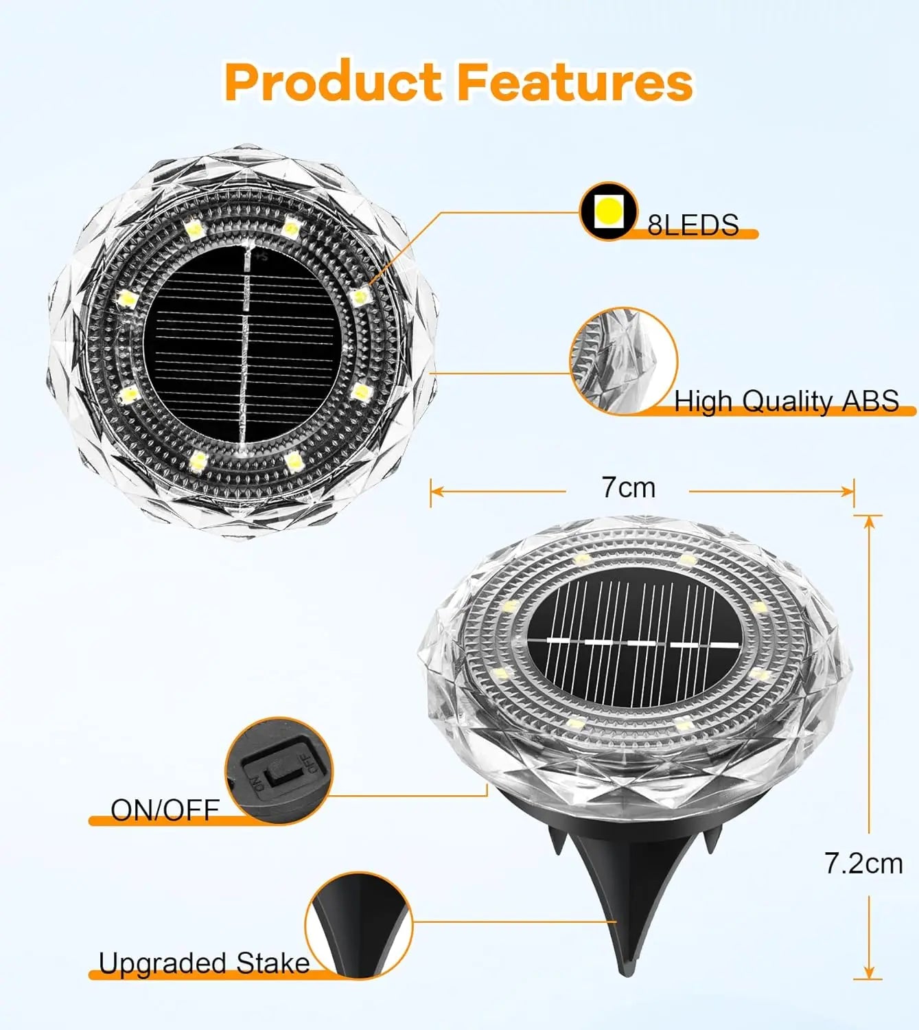 Solar LED In-Ground Lights