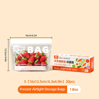 Reusable Double-Seal Food Storage Bags