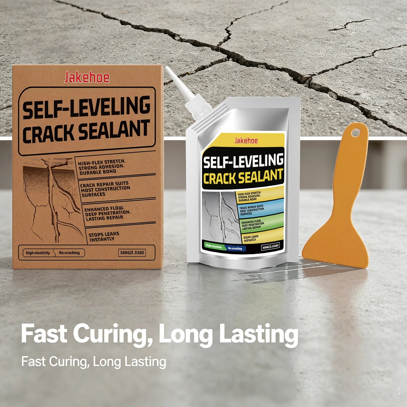 Self-Leveling Crack Sealant