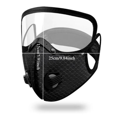 Cycling Face Mask with Goggles