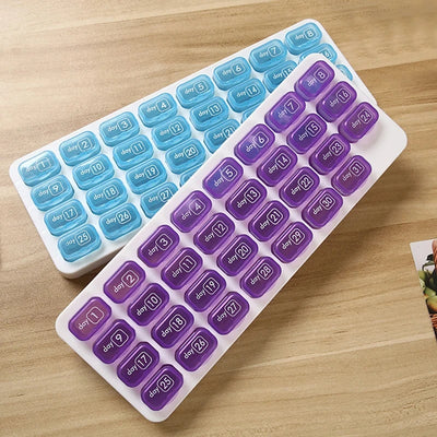 31-Grid Monthly Pill Organizer